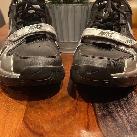 Nike Trainer 1 2010 Rare ( Brand New) mens Silver & Black Sneakers.NWOT - Picture 12 of 16